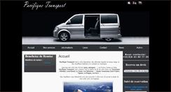 Desktop Screenshot of pacifique-transport.com